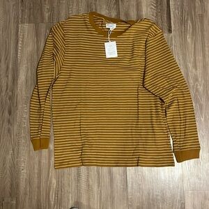 Stripped Tobacco Colored shirt